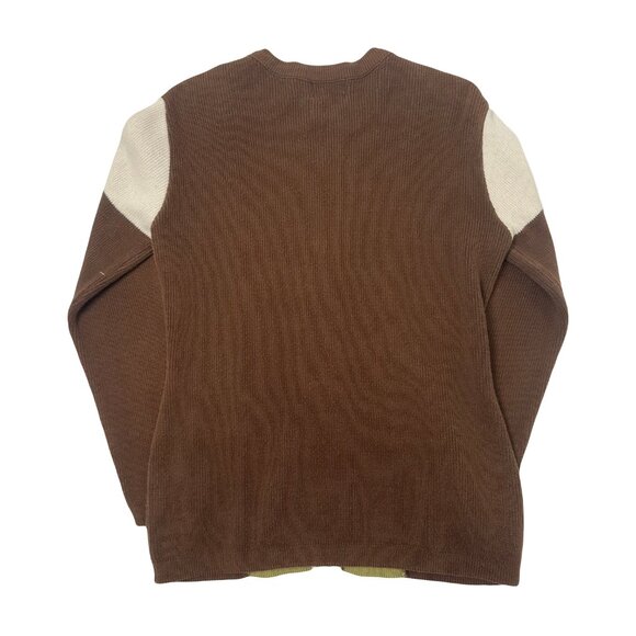Vintage Levi's SilverTab Full Zip Knit Sweater M - Picture 2 of 6